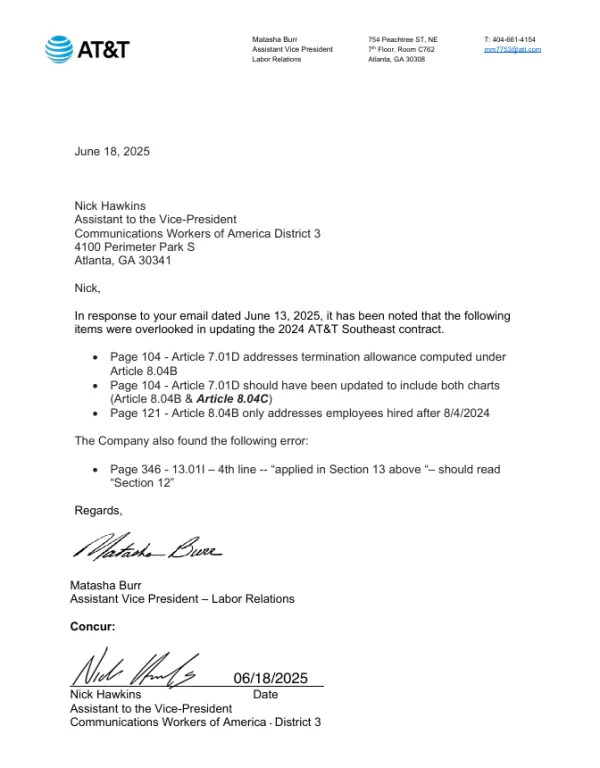 contract errors